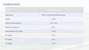 [HOSOME]Organic Pure VC Vitamina C Polvo Cristal L Ácido ascórbico Suplemento nutricional Todo natural CAS 50-81-7 - Product Image 3