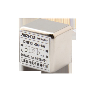 ตัวกรองสัญญาณรบกวนไฟฟ้า Anzhou EMI Filter รุ่น DNF21-SG-3A 250VAC 3A - Product Image 2
