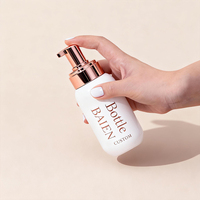 Bouteilles en plastique blanches de 150 ml et 200 ml avec pompe à mousse pour savon liquide, gel douche et nettoyant visage – Vente en gros
