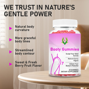Gummies OEM ODM pour les fessiers : Vitamine D3, Fer, Maca, Créatine Monohydrate – Pour des fesses plus fermes, sans sucre, véganes, pour des courbes voluptueuses - Product Image 2
