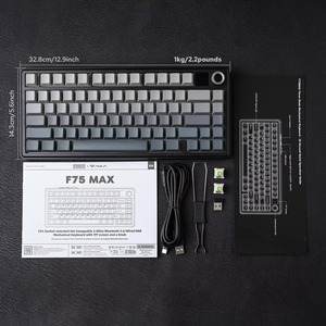 Tastiera da Gaming AULA F75 MAX RGB, Layout 75%, Montaggio Gasket, Hot-Swappable, Tri-Mode, Tastiera Meccanica per Ufficio, Casa e Gaming - Product Image 5