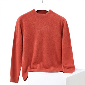 Suéter de Hombre de Alta Gama, 100% Lana, Otoño-Invierno 2025, Cuello Antiencogimiento, Cálido, Versátil, Personalizable por Delante - Product Image 2