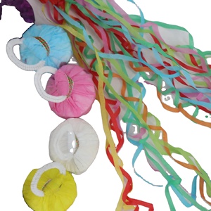 Offre Spéciale Popper Hand Throw Streamer Confetti Paper Streamer pour Party Streamer <span class=keywords><strong>Poppers</strong></span> - Product Image 1
