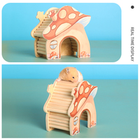 Nouveau Nid Jouet Adorable pour Rats et Hamsters – Idéal pour Mini Animaux, Souris, Petaurs du Sucre, Chinchillas, Hamsters Nains
