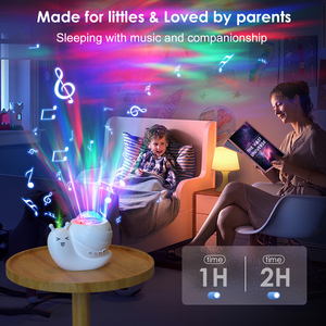 Thiết bị nhỏ thông minh, máy chiếu thông minh, máy chiếu bầu trời đầy sao với âm nhạc, đèn cảm giác, máy chiếu ánh sáng ban đêm - Product Image 4