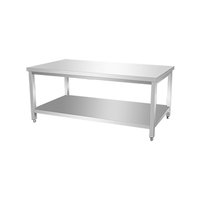 Sushi professionnel d'acier inoxydable faisant la Table Table de travail commerciale d'acier inoxydable Table de travail d'acier inoxydable de cuisine