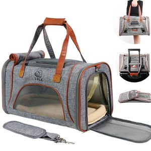 Sac de transport pour animaux de compagnie de luxe de petite taille approuvé par les compagnies aériennes <span class=keywords><strong>LDLC</strong></span> QS-012, sac à dos pour chiots, chat, chien, transporteur pour animaux de compagnie - Product Image 4