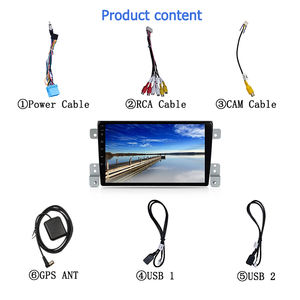 Android 13 4 ядра 2 + 32 ГБ Wi-Fi DSP автомобильный DVD-плеер для Suzuki Grand Vitara 2005-2015 Головные устройства GPS Carplay стерео - Product Image 4