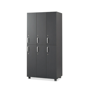 Armoire de rangement coréenne pour 6 personnes, cadre en acier de toutes couleurs pour salle de sport/école, revêtement antirouille et construction durable, fabriqué en Corée - Product Image 2