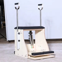 Chaise Wunda de Pilates professionnelle en bois d'érable massif, avec pédale séparée, résistance à ressort et rembourrage de densité, pour la construction de studios et l'exercice
