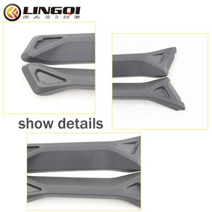 Lingqi ปลอกแบตเตอรี่สำรองสำหรับปกป้องด้านข้างจักรยานหลุมสกปรกสำหรับขับรถแข่งอัลตร้าผึ้งแท้อุปกรณ์ป้องกันแบตเตอรี่ไนลอนเสริมตัวป้องกันด้านข้าง - Product Image 6