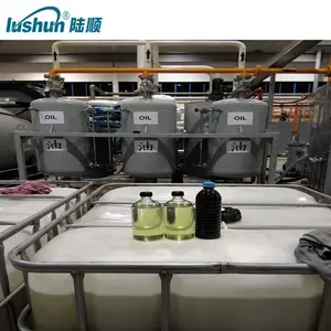 FZB-J lushun Marque Déchets d'huile moteur recyclage purificateur plante à Base propre usine de filtration d'huile