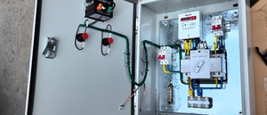 Armoire de commutation de transfert automatique à double alimentation avec minuterie et compteur d'économie d'énergie, panneau électrique ATS, boîtier de distribution électrique - Product Image 3