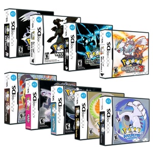 Serie de tarjetas de juego Retro <span class=keywords><strong>DS</strong></span> con caja negro blanco 1 2 corazón oro <span class=keywords><strong>DS</strong></span> cartucho de videojuego para 3ds 2DS <span class=keywords><strong>Ds</strong></span> versión de EE. UU. - Product Image 1