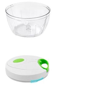 Kitchen Multifunction Mini Food Processor Hand-Pulled <b>Vegetable</b> <b>Chopper</b> Garlic Cutter Made Durable PC Manual <b>Vegetable</b> <b>Chopper</b> - Product Image 6