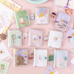 Customizable <b>Cute</b> Mini Pocket A5/A6 Notebook PVC Cover PP Material Refillable Inner Page Writing Planning Gift Use Printed Style - Product Image 2