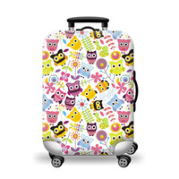 Housse de protection décorative pour bagages, matière spandex, haute élasticité, imperméable, 2 pièces