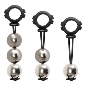 Ergonomic Stainless Steel And Silicone Cock Rings