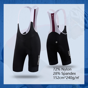 Vente en gros de shorts de cyclisme Oem personnalisés collants de cyclisme rembourrés cuissards à bretelles confortables pour hommes - Product Image 3