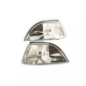 Đen pha lê xe đèn pha góc đèn Set cho <span class=keywords><strong>Corolla</strong></span> <span class=keywords><strong>ae92</strong></span> 1988-1992 Auto Đèn Pha Phụ tùng phụ kiện xe đầu ánh sáng - Product Image 3