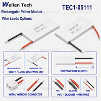 Cellules TEC de puissance moyenne TEC1-05111 20x30x3.3 mm 6.18 V 11 A pour le contrôle de la température des projecteurs