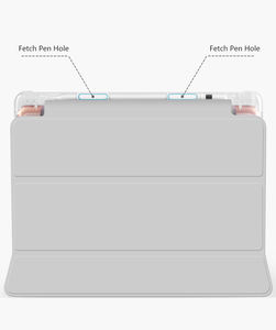 2020 nouvelle Version Trousse Transparente pour Apple 2020 <span class=keywords><strong>iPad</strong></span> <span class=keywords><strong>Air</strong></span> 4 10.9 Premium Housse Antichoc - Product Image 5