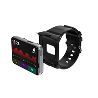 Lemfo — montre connectée volka Max pour hommes, avec écran de 2.88 pouces, 4G LTE, batterie de 2300mAh, double caméra