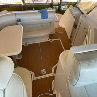 Tapis de pont en mousse EVA auto-adhésif style SeaDek MarineMat pour plateforme de bain et cockpit de bateau, compatible Cruisers Yachts Esprit 3575 (1999)