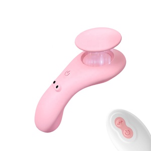 womens remote control vibrating panties Remote-Controlled Male Penis Vibrator | Oscillating and Vibrating Penis  Training Massager main image 0