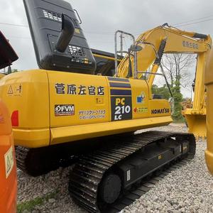 รถขุดไฮดรอลิกแบบตีนตะขาบ Komatsu PC210 ขนาด 21 ตัน รถขุดมือสอง Komatsu ของแท้ รถขุดขนาดกลางสำหรับงานวิศวกรรม ขาย - Product Image 3