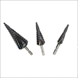 Step Drill Bits Hexagonal Shank Step Twist Drill High Speed Material M35