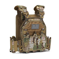 Chaquetas Tácticas de Policía, Material Oxford Negro, Impermeables, Bolsas de Gran Capacidad, Camuflaje Antirrobo para Actividades al Aire Libre