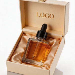 Oferta Especial: Botella de Vidrio Cuadrada Plana Transparente Esmerilada Negra Recargable con Gotero, Impresión Serigrafiada, para Aceites Esenciales, Perfumes y Cuidado de la Piel - Product Image 5