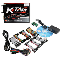 V2.25 KTAG Versión EU en Línea Firmware V7.020 K-TAG Maestro con PCB Rojo Sin Límite de Tokens