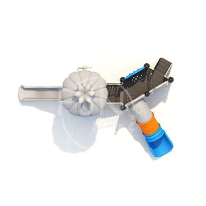 Petit toboggan d'extérieur professionnel résistant aux UV et respectueux de l'environnement pour les aires de jeux dans les cours et les zones de loisirs privées - Product Image 2