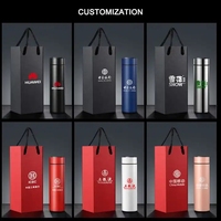 Bouteille d'eau en acier inoxydable CHUFENG, lot de 500 ml, best-seller, thermos intelligent à affichage de température, bouteille isotherme sous vide