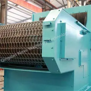 Industrial Sandblasting Continuous Vibration Casted Parts Automatic Clean Metal Wire Mesh Belt Shot Blasting Machine