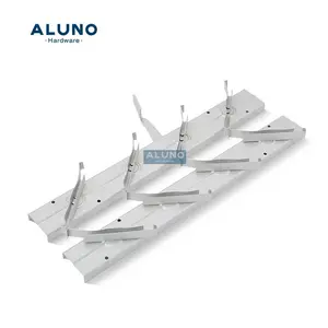 ALUNO SF-400 חסון יוקרה פי אלומיניום תריסים עיוור מסך חלון רפפות מסגרת רפפות פרגולה תריסים מסגרות