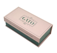 Boîte cadeau de luxe rose pour biscuits avec plateau, emballage alimentaire personnalisé avec logo, fermeture magnétique pour chocolats, bonbons, pâtisseries, expédition