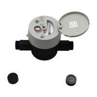 Compteur d'eau mécanique vertical en laiton, haute résistance à la pression, protection IP68, DN15, personnalisable OEM pour les services publics communautaires