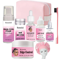 OEM/ODM marque distributeur colle à dentelle Kits d'installation de perruque adhésive à tenue forte imperméable à l'eau marque distributeur colle à dentelle