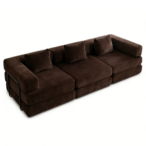 Muebles Modulares Modernos para Sala de Estar, Sofá Seccional de Tela en Caja, Sofá Nube Comprimido al Vacío para Apartamento - Product Image 3