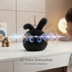 Schattige AI Pluche Konijnen Knuffels met App Functie en Aanraakfeedback voor Kinderen, Kleuterschool Educatief Speelgoed - Product Image 2