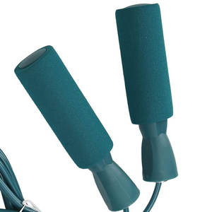 Cuerda de Saltar Ajustable con Mango de Plástico y Base de Madera para Entrenamiento en Gimnasio, Uso Regular, Unisex - Product Image 4