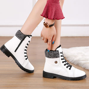 חדש עיצוב סתיו חורף מגפי נשים קרסול מגפי נעלי אישה עור טיולים שלג מגפי נשים עם מחיר מצוין - Product Image 5