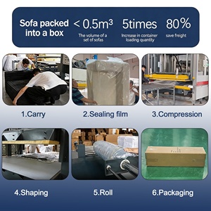 Sofá de Diseño Italiano de Grand <span class=keywords><strong>George</strong></span> para Sala de Estar, Estilo Minimalista, Apto para Apartamentos Pequeños, Asientos Individuales y Dobles, Sofá de Tela - Product Image 6