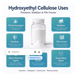 Hidroxietilcelulosa HEC de alta solubilidad en agua, grado cosmético, con fuerte efecto espesante - Product Image 3