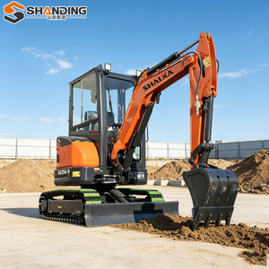 Entrega GRATUITA: Mini Excavadora de 2 Toneladas, 1.8 Toneladas, 3.5 Toneladas, Excavadora Pequeña para Granja, Excavadora de Orugas Pequeña, Nueva Microexcavadora - Product Image 3