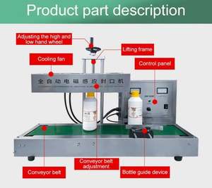 Selladora Automática de Aluminio para Escritorio, Máquina de Sellado Continuo por Inducción para Frascos de Plástico y Vidrio, Precio de Fábrica Económico - Product Image 3