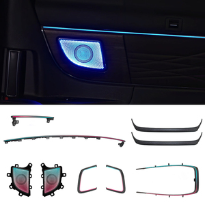 Éclairage d'ambiance gravé au laser pour Toyota Alphard/Vellfire Série 40 LHD 2024-2025 – Amélioration de l'éclairage intérieur avec contrôle par écran - Product Image 1